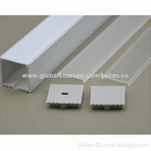 Hot Selling High-power Recessed Linear Flanged LED Aluminum Profile for LED Light Strip in China